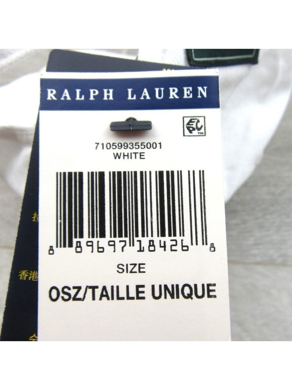 Polo Ralph Lauren Ralph's Coffee New York NYC Baseball Hat Cap White NEW - Picture 14 of 14